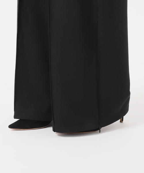 EVERYDAY I LIKE.(エヴリディアイライク)の「ミニマルトラックパンツ(スラックス・レディース・ブラック・38/36/34)」の19枚目の写真