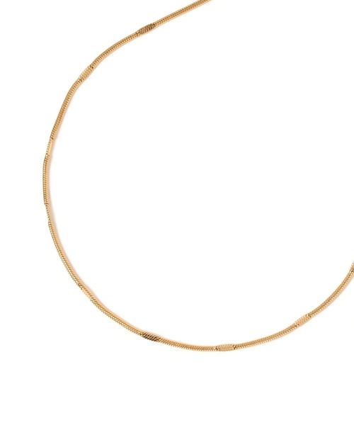 BAYFLOW（ベイフロー）の「ステンレス 2連リボンネックレス（ネックレス・レディース・ゴールド/シルバー・FREE）」の7枚目の写真