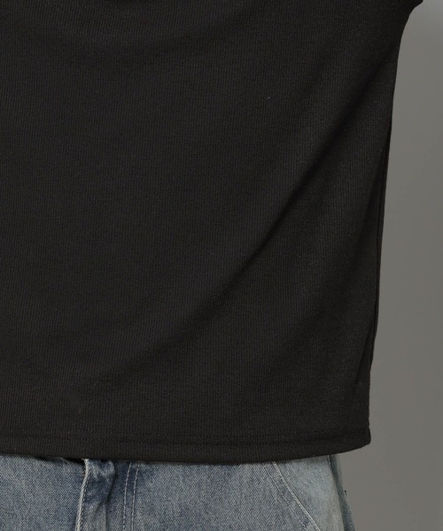 3.3 Field Trip （3.3フィールドトリップ）の「3.3 Field Trip／ ハーフジップT（Tシャツ/カットソー・メンズ・グレー/アイボリー・LARGE/MEDIUM）」の10枚目の写真