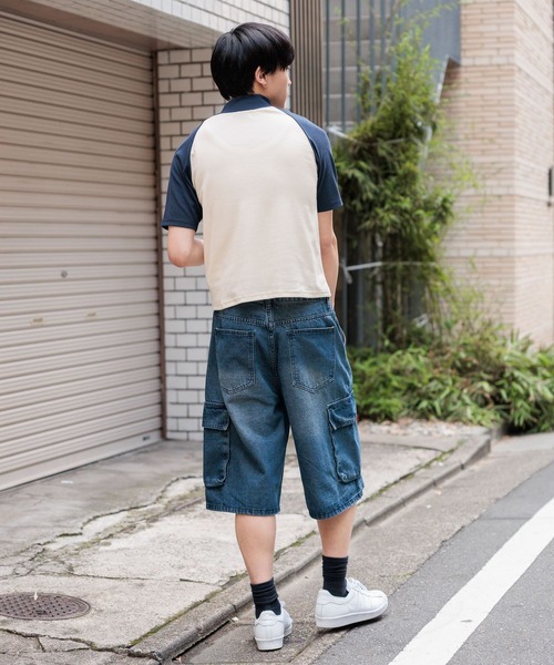 3.3 Field Trip （3.3フィールドトリップ）の「3.3 Field Trip／ ハーフジップT（Tシャツ/カットソー・メンズ・グレー/アイボリー・LARGE/MEDIUM）」の20枚目の写真