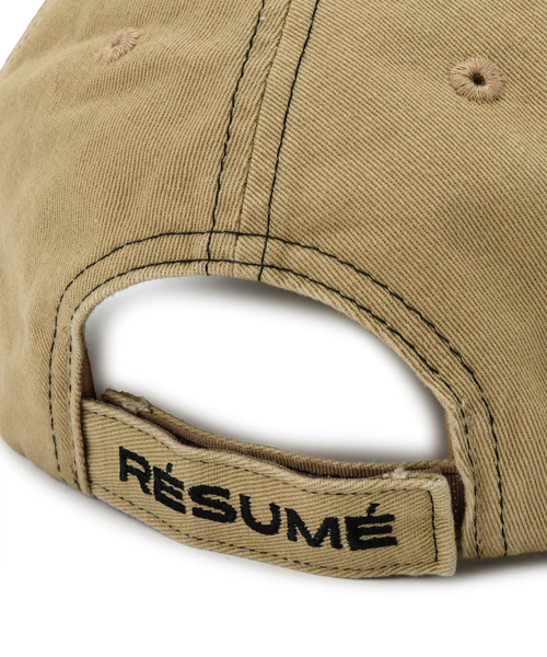 M TO R(ムウトアール)の「【RESUME】RESUMERS LOGO CAP(キャップ・レディース・ベージュ・FREE)」の6枚目の写真