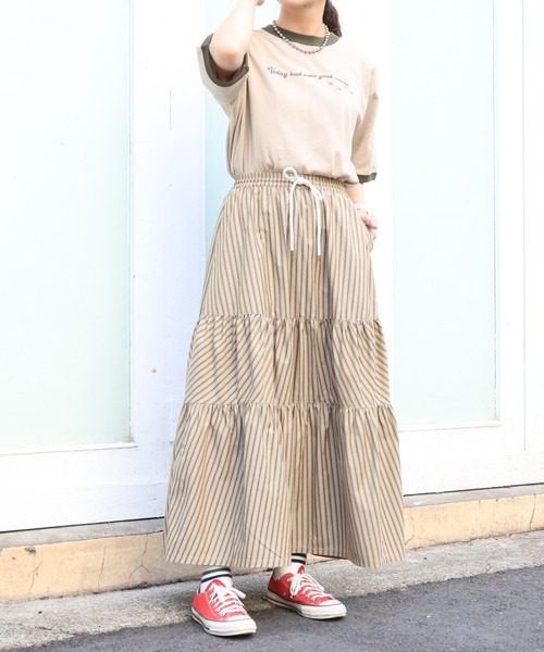 DOUBLE NAME(ダブルネーム)の「STG BABY BEACH BACK刺しゅうTEE/ユニセックス(Tシャツ/カットソー・レディース・ホワイト系その他/オフホワイト/ベージュ・FREE)」の15枚目の写真