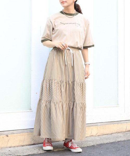 DOUBLE NAME(ダブルネーム)の「STG BABY BEACH BACK刺しゅうTEE/ユニセックス(Tシャツ/カットソー・レディース・ホワイト系その他/オフホワイト/ベージュ・FREE)」の16枚目の写真