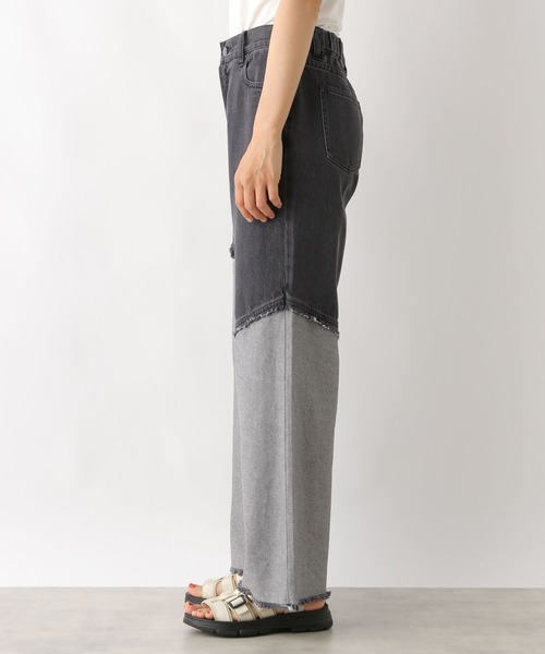 LEPSIM(レプシィム)の「切り替えデニムパンツ 120806(デニムパンツ・レディース・ブルー/チャコールグレー・LARGE/MEDIUM)」の18枚目の写真