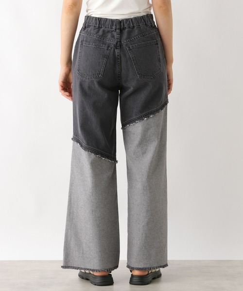 LEPSIM(レプシィム)の「切り替えデニムパンツ 120806(デニムパンツ・レディース・ブルー/チャコールグレー・LARGE/MEDIUM)」の19枚目の写真