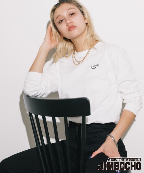 ROOP TOWN(ループタウン)の「神保町 シリーズ× カワセ楽器 × ROOPTOWN 長袖Tシャツ(Tシャツ/カットソー・メンズ・ホワイト/ブラック・M/L)」の15枚目の写真