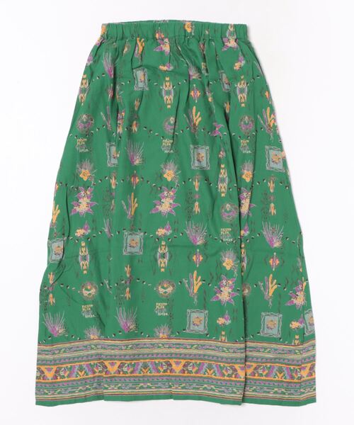 チチカカ（チチカカ）の「コットンメヒコプリントスカート（スカート・レディース・ブラック/オレンジ/グリーン・FREE）」の22枚目の写真