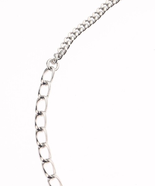 tk.TAKEO KIKUCHI（ティーケータケオキクチ）の「◆アソートチェーンネックレス（ネックレス・メンズ・シルバー系2/シルバー系1/シルバー系・00）」の10枚目の写真