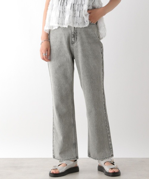 LEPSIM(レプシィム)の「セミフレアデニムパンツ 133606(デニムパンツ・レディース・ブルー/グレー/ライトブルー/ネイビー・SMALL/LARGE/MEDIUM)」の7枚目の写真