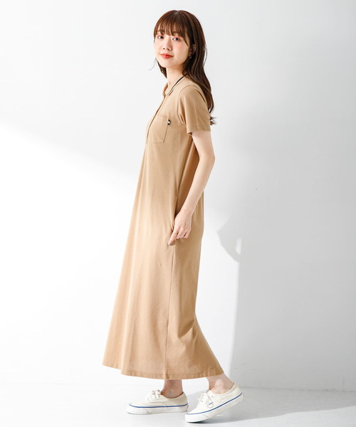 新品未使用 Resurrection ポロワンピース ホワイト/グリーン URBAN RESEARCH Sonny Label（アーバンリサーチサニーレーベル