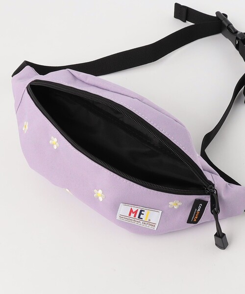 ミュベール　ウエスト　ポーチ　フラワー　ブラック　23SS ボディバッグ ミュベールウエストポーチフラワーブラック23SS ボディバッグ