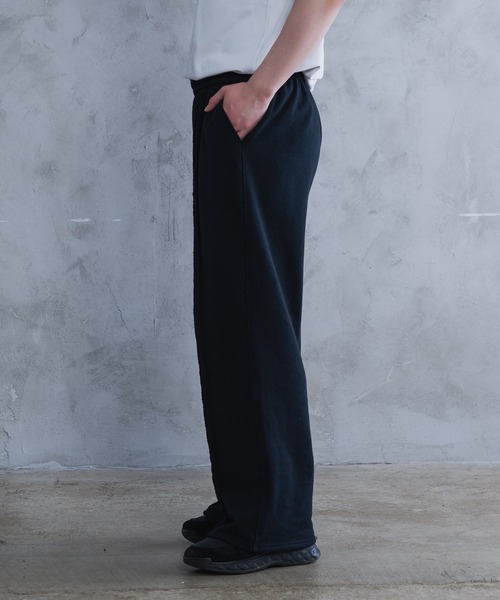 AROUND FLAVA(アラウンドフラバ)の「heavy weight linking sweatpants / ヘビーウェイト リンキング スウェットパンツ(スウェットパンツ・メンズ・グレー/ブラック・SMALL/MEDIUM/LARGE)」の16枚目の写真