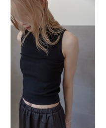 SALTMINT | 〔新色追加 / 選べる4color〕ノースリーブボトルネックリブニット(ニット/セーター)