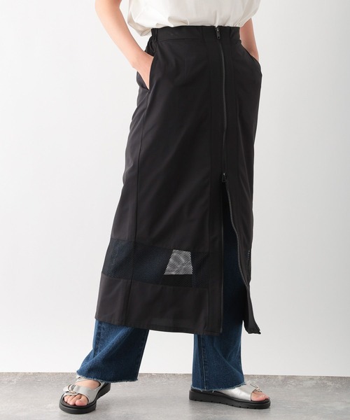 LEPSIM(レプシィム)の「裾切り替えスカート 116757(スカート・レディース・ブラック/オフホワイト・FREE)」の8枚目の写真