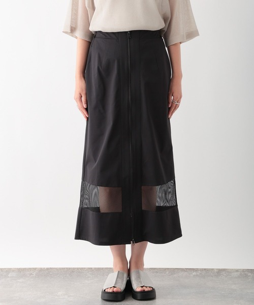 LEPSIM(レプシィム)の「裾切り替えスカート 116757(スカート・レディース・ブラック/オフホワイト・FREE)」の17枚目の写真