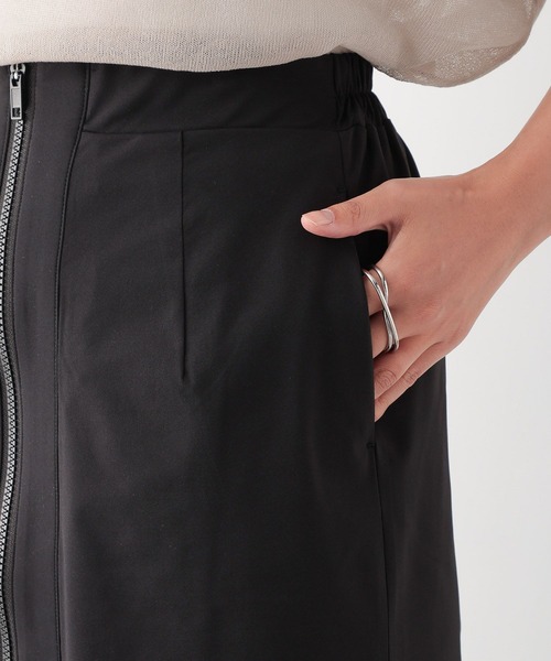 LEPSIM(レプシィム)の「裾切り替えスカート 116757(スカート・レディース・ブラック/オフホワイト・FREE)」の21枚目の写真