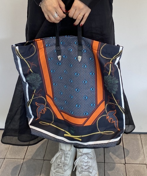 バッグ TOGA TOO print tote bag ◇セール対象◇【TOGA TOO】Print tote bag / GREEN | Sister