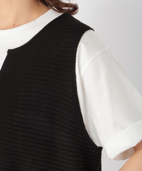 XLサイズ！ENGINEEREDGARMENTS ダブルフロントベスト studio CLIP（スタディオクリップ）の「12ゲージダブルフロントベスト