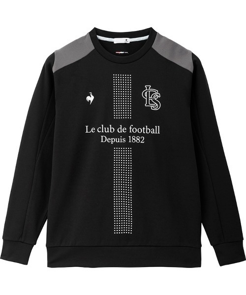 le coq sportif(ルコックスポルティフ)の「ヒートナビ クルーネックスウェット(スウェット・メンズ・ブラック/ブルー/グレー・M/L/XL)」の6枚目の写真