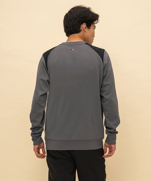 le coq sportif(ルコックスポルティフ)の「ヒートナビ クルーネックスウェット(スウェット・メンズ・ブラック/ブルー/グレー・M/L/XL)」の8枚目の写真