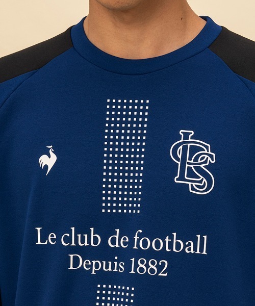 le coq sportif(ルコックスポルティフ)の「ヒートナビ クルーネックスウェット(スウェット・メンズ・ブラック/ブルー/グレー・M/L/XL)」の14枚目の写真