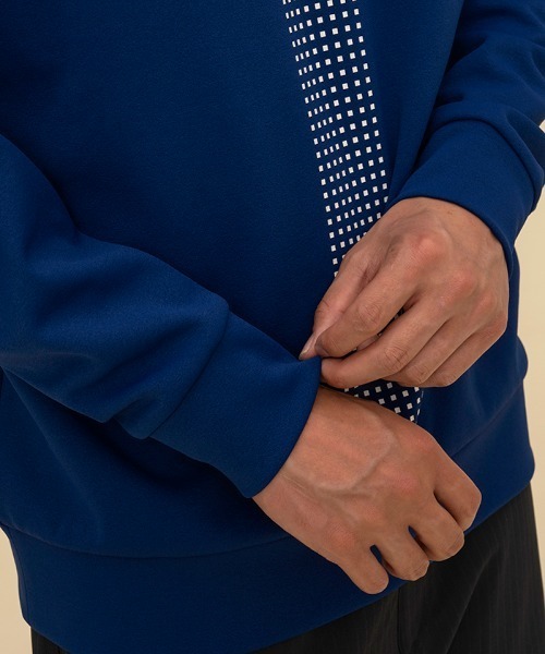 le coq sportif(ルコックスポルティフ)の「ヒートナビ クルーネックスウェット(スウェット・メンズ・ブラック/ブルー/グレー・M/L/XL)」の16枚目の写真