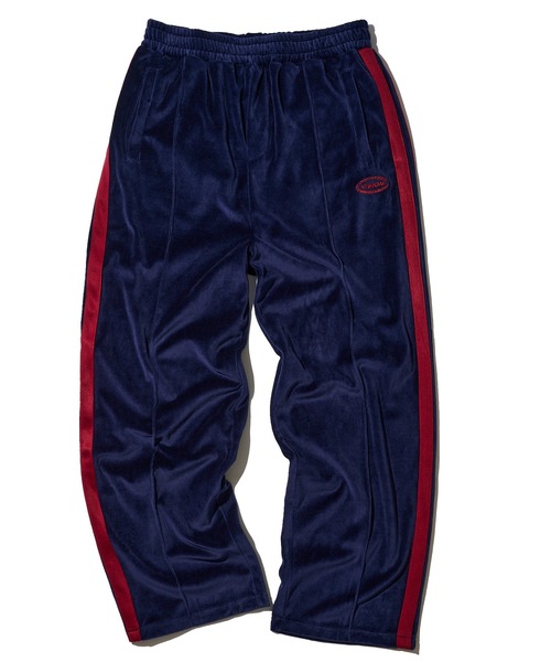 VISION STREET WEAR（ヴィジョンストリートウェア）の「【VISION STREET WEAR】セットアップ対応 ベロアトラックパンツ / カラージャージ（その他パンツ・レディース・チャコールグレー/アイボリー/ブラック/ネイビー・MEDIUM/LARGE/X-LARGE）」の4枚目の写真