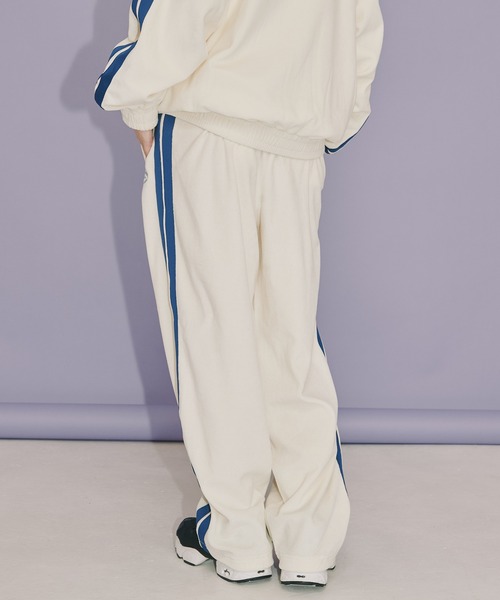 VISION STREET WEAR】セットアップ対応 ベロアトラックパンツ
