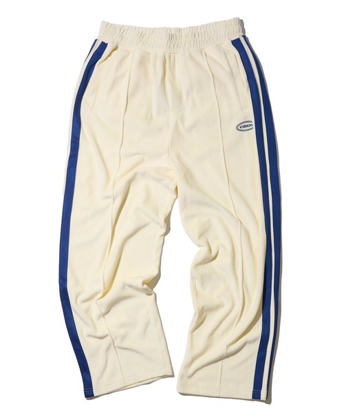 VISION STREET WEAR（ヴィジョンストリートウェア）の「【VISION STREET WEAR】セットアップ対応 ベロアトラックパンツ / カラージャージ（その他パンツ・レディース・チャコールグレー/アイボリー/ブラック/ネイビー・MEDIUM/LARGE/X-LARGE）」の15枚目の写真