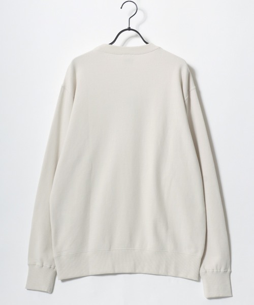 Champion(チャンピオン)の「Champion/チャンピオン コットンUSA 裏毛 カレッジロゴ スウェット トレーナー/レディース メンズ(スウェット・メンズ・スミクロ/オートミール/ネイビー/ブルー/オフホワイト/ブルー系その他/グリーン系その他/ホワイト系その他/ベージュ系その他/ブラック系その他・M/XL/L)」の13枚目の写真