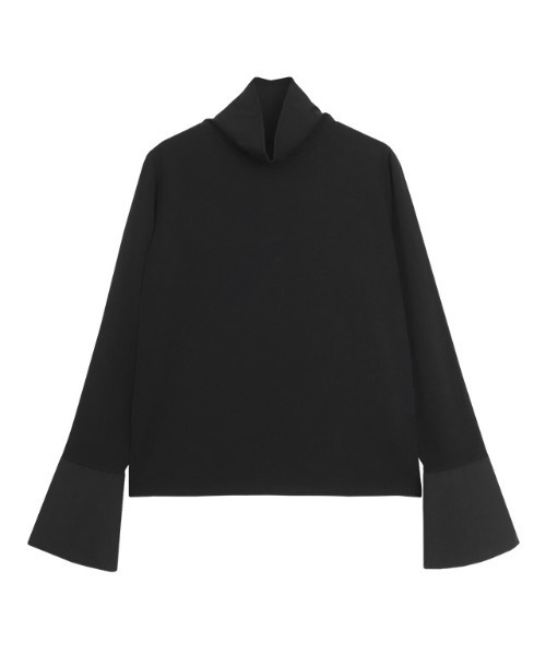 Pierrot(ピエロ)の「【静電気防止】パールカフス/タートルネックドッキングカットソー(Tシャツ/カットソー・レディース・ブラック系その他/ホワイト系その他/その他/グレー系その他・M/L)」の17枚目の写真