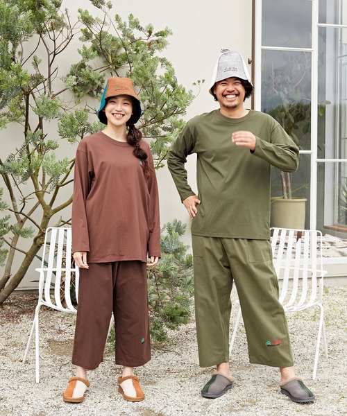 チャイハネ（チャイハネ）の「【チャイハネ】Amina×森の中のスッカマ リラックスパンツM（その他パンツ・メンズ・カーキ/ブラウン・M）」の16枚目の写真