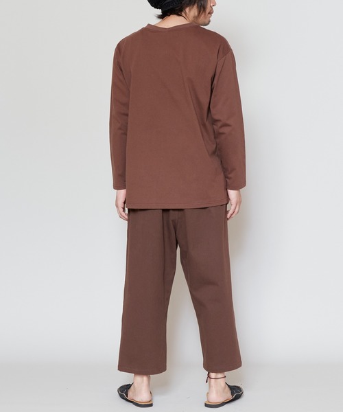 チャイハネ（チャイハネ）の「【チャイハネ】Amina×森の中のスッカマ リラックスパンツM（その他パンツ・メンズ・カーキ/ブラウン・M）」の3枚目の写真