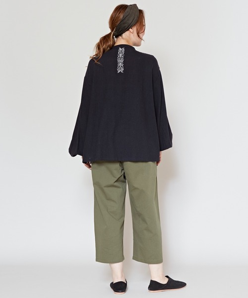 チャイハネ（チャイハネ）の「【チャイハネ】Amina×森の中のスッカマ リラックスパンツM（その他パンツ・メンズ・カーキ/ブラウン・M）」の12枚目の写真