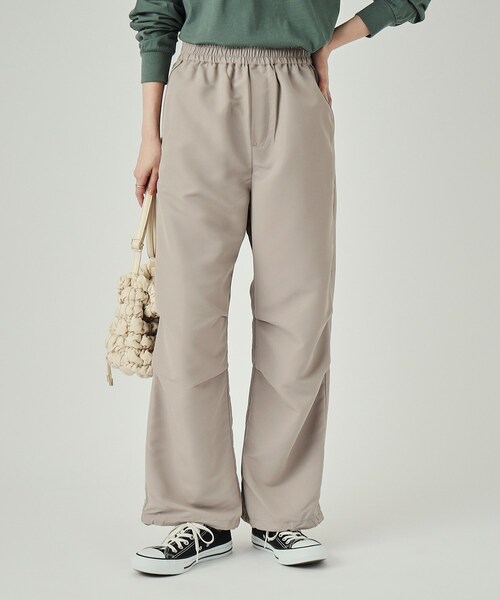 Cutie Blonde（キューティーブロンド）の「◆【洗える】軽くて楽ちん パラシュートパンツ（その他パンツ・レディース・ブラック/チャコールグレー/ナチュラル・04/03/02）」の16枚目の写真
