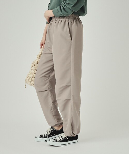 Cutie Blonde（キューティーブロンド）の「◆【洗える】軽くて楽ちん パラシュートパンツ（その他パンツ・レディース・ブラック/チャコールグレー/ナチュラル・04/03/02）」の17枚目の写真