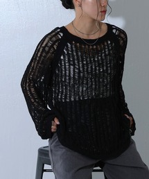 COLONY 2139 | ローゲージメッシュニットプルオーバー(ニット/セーター)