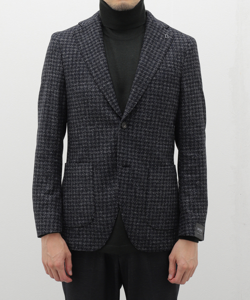 EDIFICE（エディフィス）の「BRERAS(ブレラス) Melange H/T Jersey JKT A4NAPOLITJR024（テーラードジャケット・メンズ・コバルトブルー・50/48/46/44）」の3枚目の写真