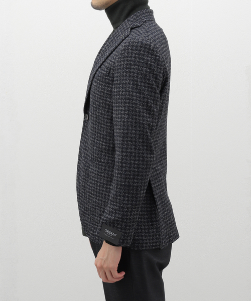EDIFICE（エディフィス）の「BRERAS(ブレラス) Melange H/T Jersey JKT A4NAPOLITJR024（テーラードジャケット・メンズ・コバルトブルー・50/48/46/44）」の4枚目の写真