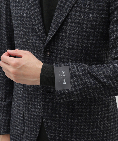 EDIFICE（エディフィス）の「BRERAS(ブレラス) Melange H/T Jersey JKT A4NAPOLITJR024（テーラードジャケット・メンズ・コバルトブルー・50/48/46/44）」の9枚目の写真