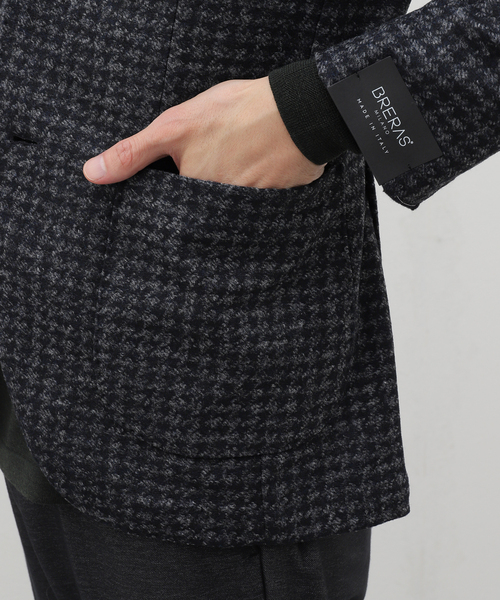 EDIFICE（エディフィス）の「BRERAS(ブレラス) Melange H/T Jersey JKT A4NAPOLITJR024（テーラードジャケット・メンズ・コバルトブルー・50/48/46/44）」の14枚目の写真