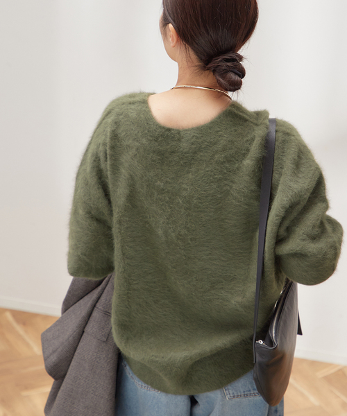 JOURNAL STANDARD - 【JOURNALSTANDARDL&#39;essage】24AW 24080370438040 FOX CASHMERE Vネックプルオーバー長袖ニットセーター journal standard L'essage（ジャーナルスタンダードレサージュ