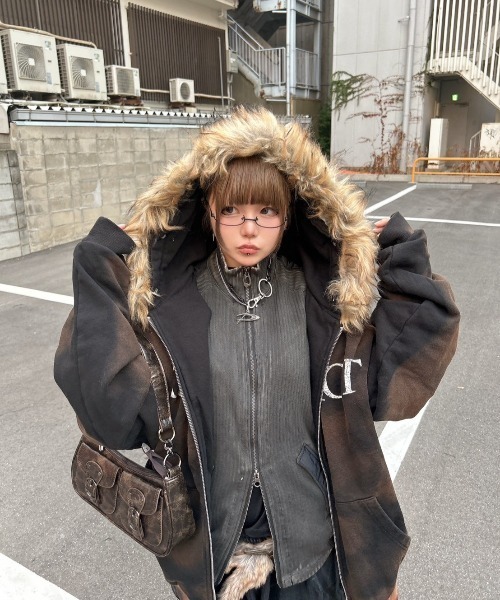【DIG YOUR OWN GRAVE】DENIM HOOD JKT DIG YOUR OWN GRAVE DENIM HOOD JKT Jacket