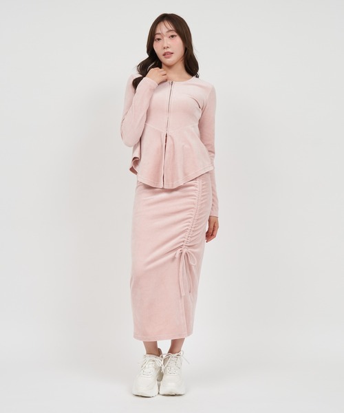 【セール】ドロストスリットスカート（スカート）｜ROYAL PARTY（ロイヤルパーティー）