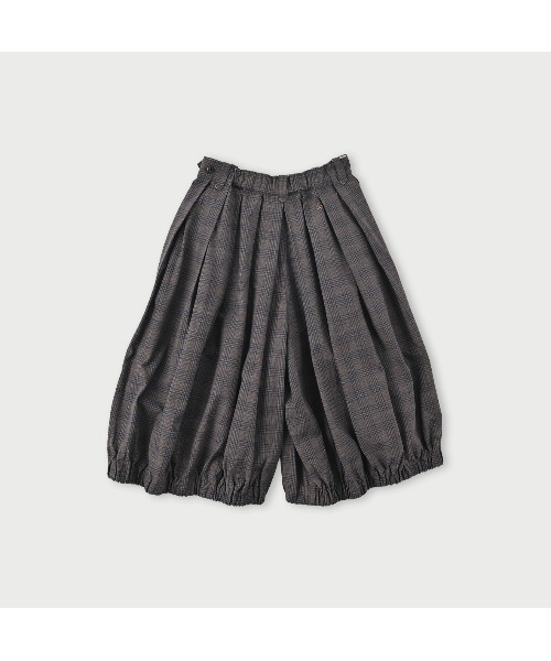 45R（フォーティファイブアール）の「撚杢コットンツイードのブルマパンツ（その他パンツ・レディース・ブラウン・MEDIUM/LARGE）」の2枚目の写真