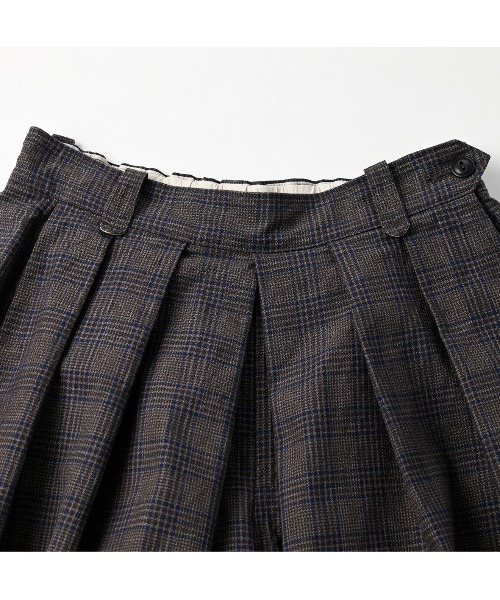 45R（フォーティファイブアール）の「撚杢コットンツイードのブルマパンツ（その他パンツ・レディース・ブラウン・MEDIUM/LARGE）」の7枚目の写真