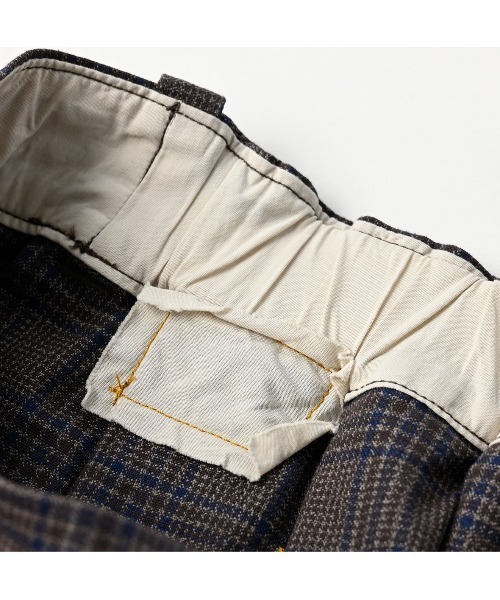 45R（フォーティファイブアール）の「撚杢コットンツイードのブルマパンツ（その他パンツ・レディース・ブラウン・MEDIUM/LARGE）」の13枚目の写真