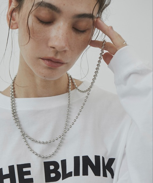 ANGIE（アンジー）の「ボールチェーン ロングネックレス（ネックレス・レディース・シルバー/ゴールド・FREE）」の8枚目の写真