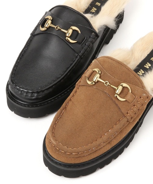 REMME(レメ)の「【REMME】ビットファ-スリッポン(スリッポン・レディース・ブラック/キャメル・MEDIUM/LARGE)」の7枚目の写真