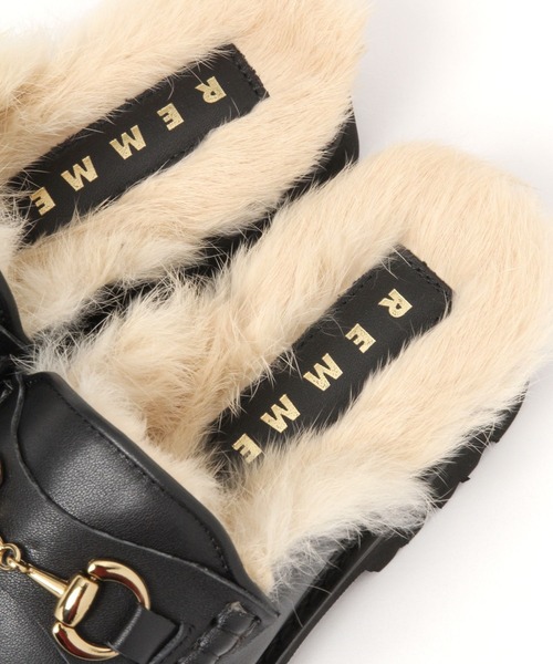 REMME(レメ)の「【REMME】ビットファ-スリッポン(スリッポン・レディース・ブラック/キャメル・MEDIUM/LARGE)」の9枚目の写真